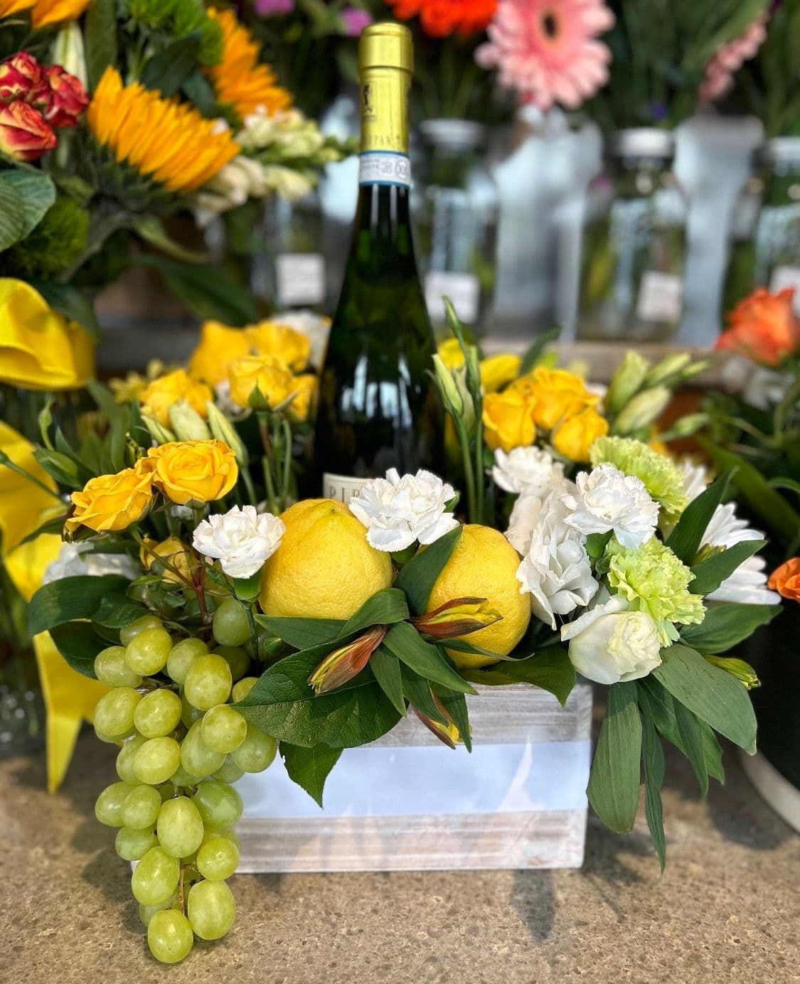 Encinitas flower arrangement IMG 5681